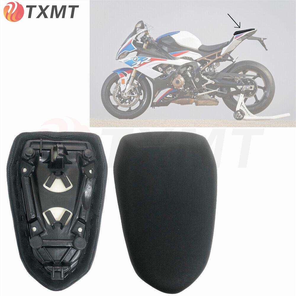 

Compatible BMW S1000RR 2019-2022 Double RR Rear Leather Seat Cushion & Tail Bag. L