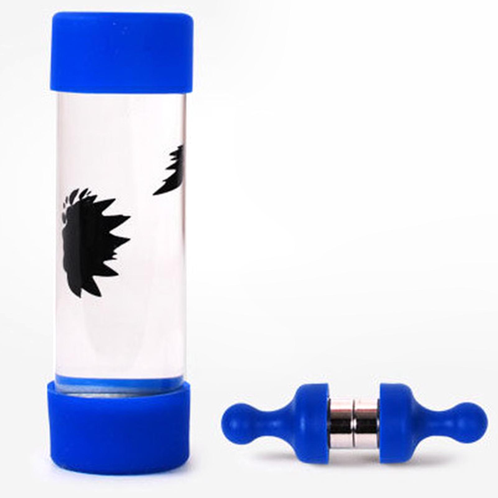 

Magnetic Ferrofluid Toy With Magnets Ferrofluid Magnetic Display Bottle With Magnets Interactive Kids Adults Physics Toy As Shown синій