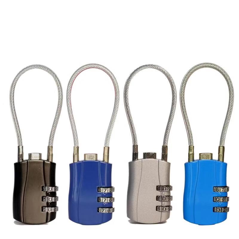 MDNG Motorcycle Helmet Anti-Theft Combination Cable Lock