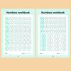 A Workbook for Tracing Numbers from 0-100: Handwriting Textbook Learning Math Book Writing For Kids