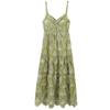 Fashion Style 2024 Summer New Arrival Women's Clothing Hollow-out Camisole Embroider Midi Skirt Mid Length Long Length Dress 3229472
