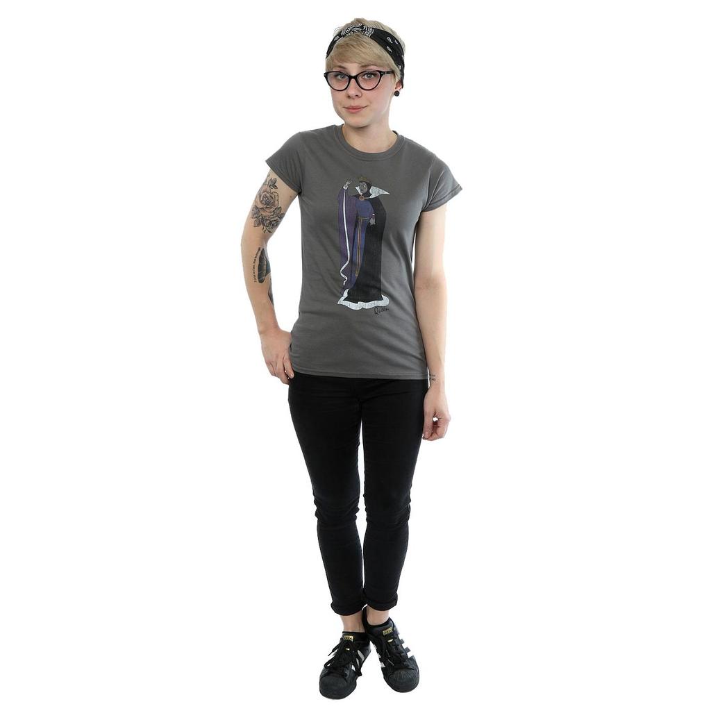 Disney Dámské/dámské klasické bavlněné tričko Evil Queen Grimhilde