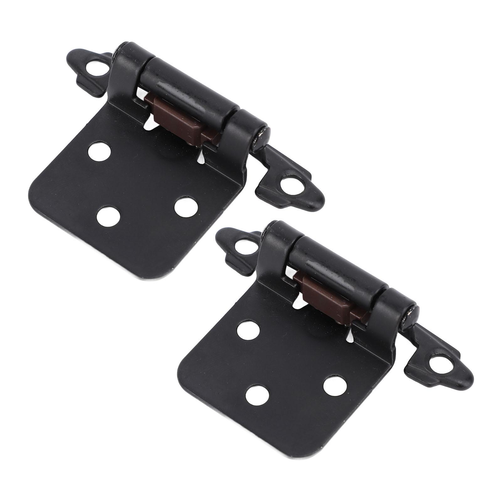 

RV Cabinet Hinge 1 2in Overlay Self Closing Cabinet Hinge Hardware for Rv Boat Bathroom Kitchen Black чёрный