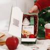 Christmas Eve Apple Gift Set: Small Paper Box and Bag for Girls
