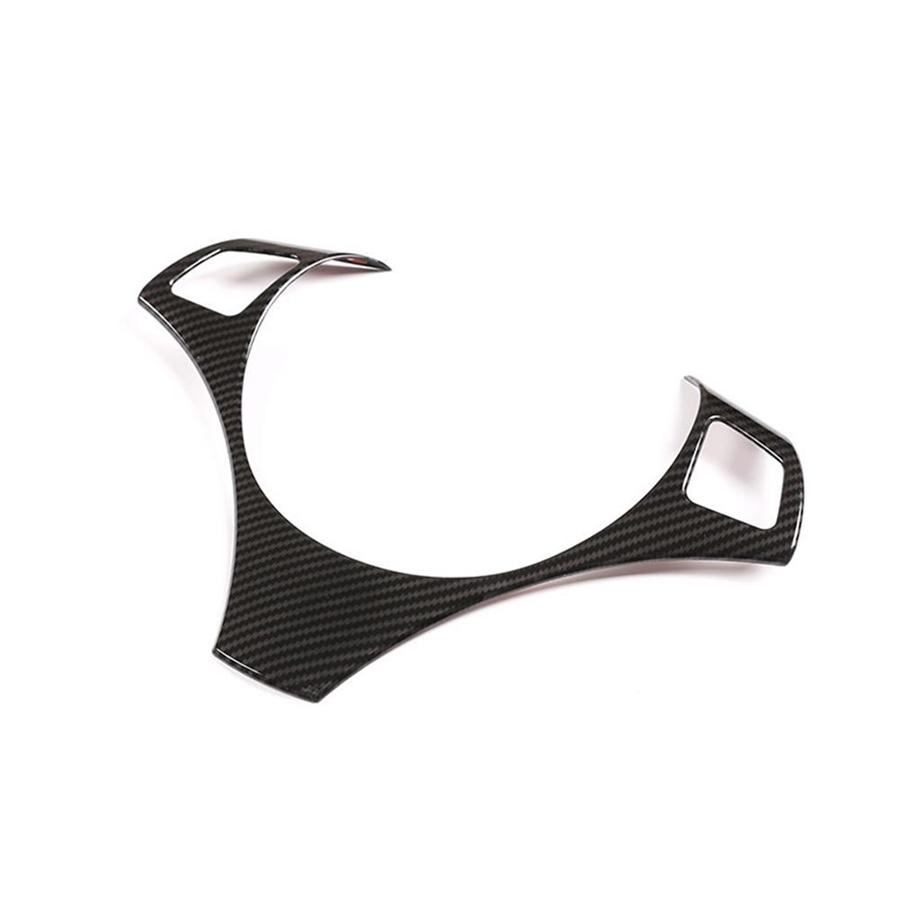 2PCS Steering Wheel Cover And Gear Shift Knob Head Cover Fit For BMW 3 Series E90 E92 E93 Carbon Fiber Look