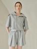 NOUVE Double Waist Short Pants - M.Gray