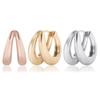 14K G.F. Newdy Simple One-Touch Ring Earrings Ea1926