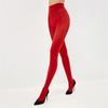 Meia-calça vermelha feminina meias transparentes slim transparente lingerie inferior renda leggings inverno meia-calça feminina meias com pés nylon vermelho bodys sexy meia-calça