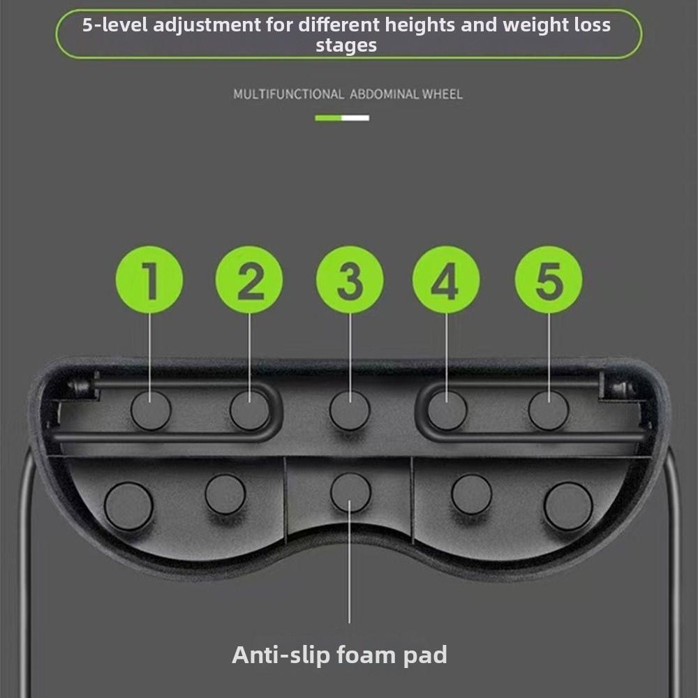 Double Roller Ab Roller Resistance Bands Abdominal Wheel Abdominal Muscle Trainer  Fitness Training