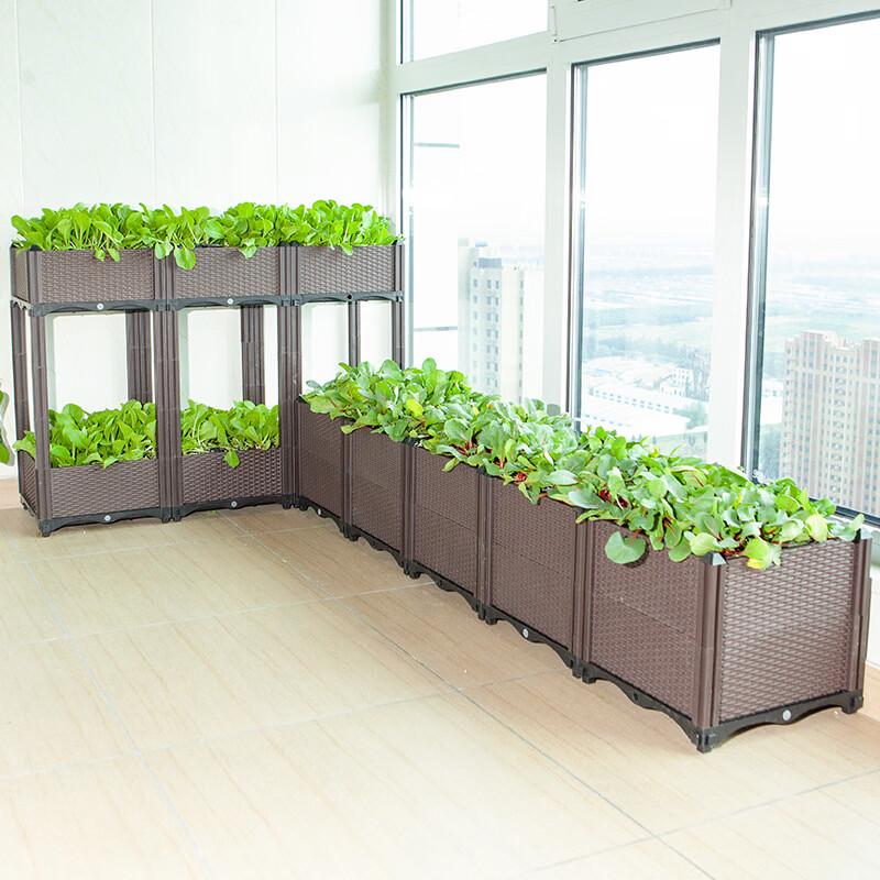 MOJY Deepened & Widened Balcony Planter Box