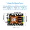 TDA7498E 2.0 Dual Channel HIFI Stereo Module 160Wx2 High Power Digital Power Amplifier Board Support BTL 220W With Cooling Fan