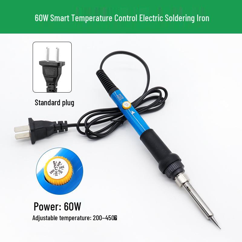 Smart Inner-Heated 60W Electric Soldering Iron with Adjustable Constant Temperature for Pyrography and Welding.