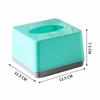 Square Napkin Holder Solid Color Tissue Case New Tissue Box  Home Use