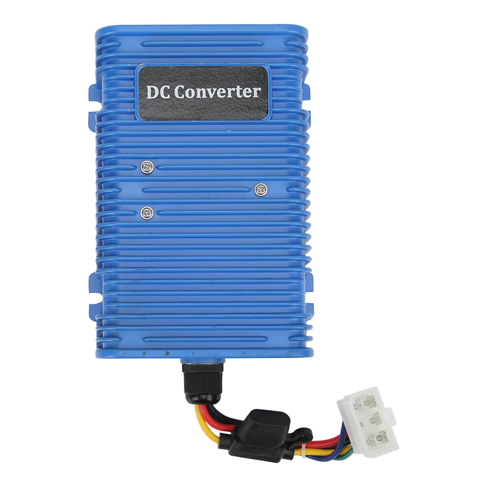 

Club Car Voltage Reducer 36V 48V to 12V 30A 360W Dual Power Source Universal DC Converter Replacement for EZGO