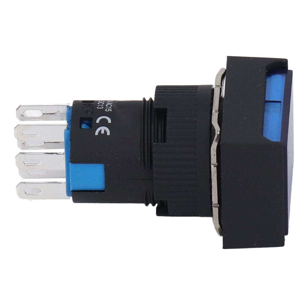 25 Pcs Industrial Push Button Switch Long Life Push Button Switch with Indicator Light for Machine Tool Motor AC 0‑240V