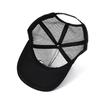 Animal Wolf Embroidered Baseball Cap Outdoor Mesh Cap Summer Shading Breathable Mesh Hat