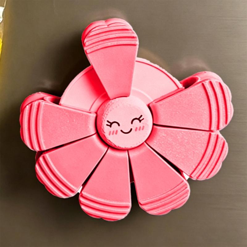 Decorative Flower Shaped Magnetic Clip For Organizing Papers Photos And Note Kitchen Organization Tool