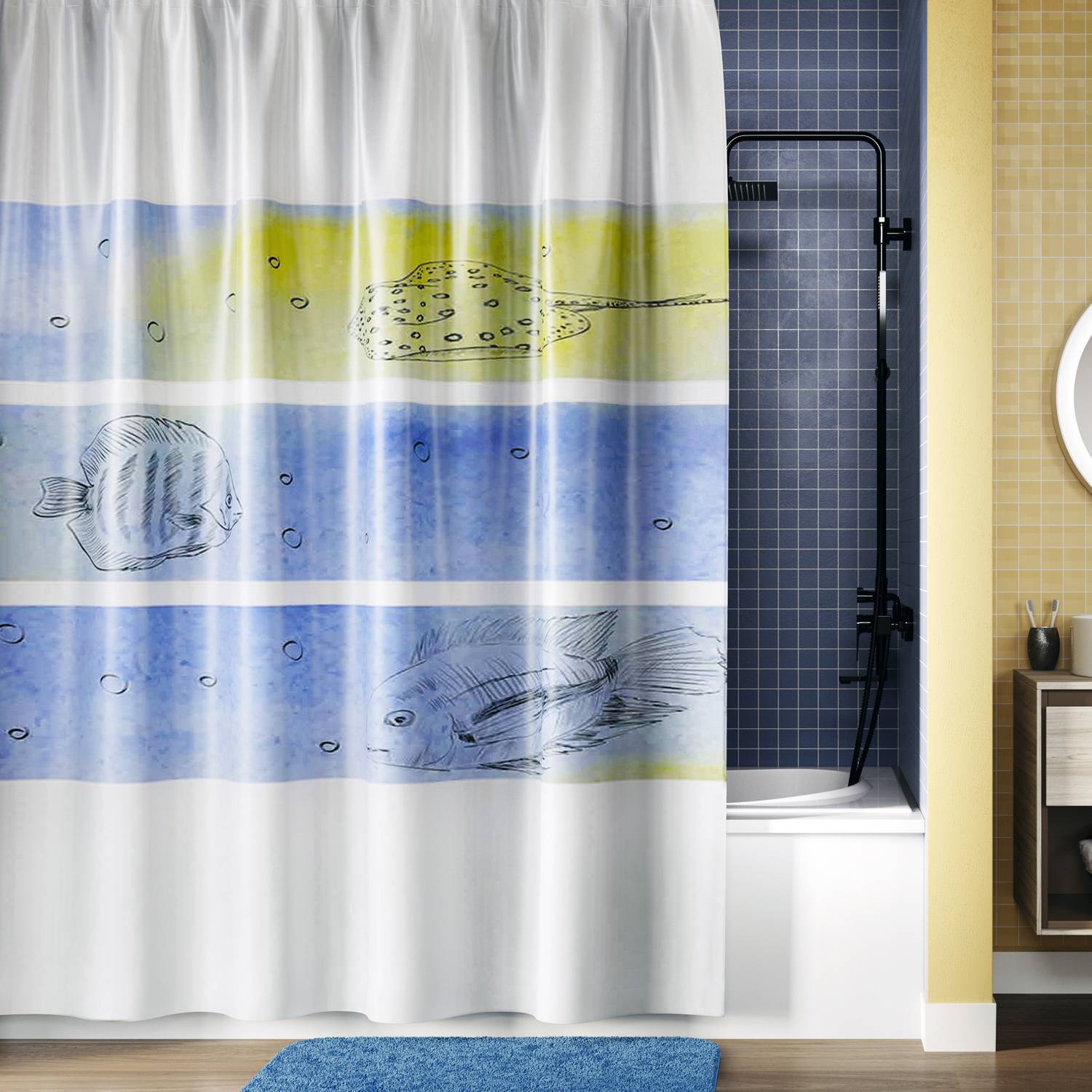 

Shower Curtain Wasserkraft Sc-43101