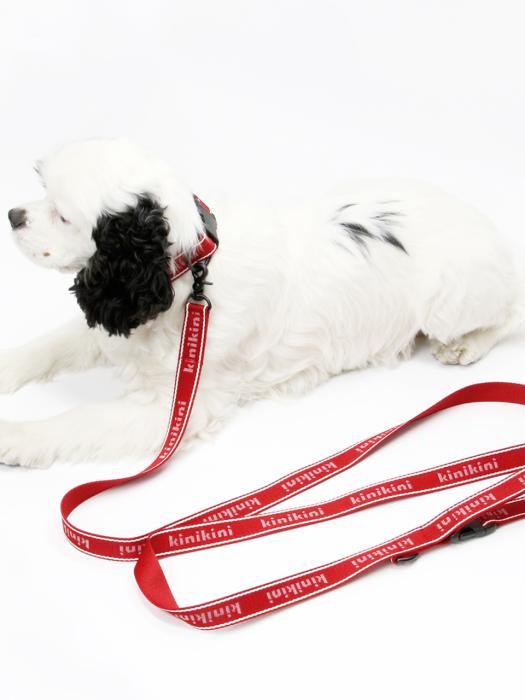 KINIKINI ORIGINAL KINI LOGO LEASH-RED (Lead)