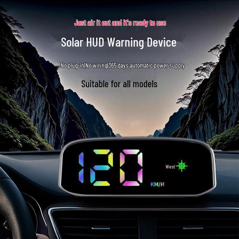 Beidou Wireless Radar Car Speed Detector 2025 with HUD Display