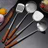 Konyhai edények Wok spatula Vasaló és Merőkanál szerszámlapát rozsdamentes acél főzőberendezésekhez Konyhai tartozékok Essentials