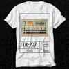 TR-707 Rhythm Composer 1985 Synthesiser Drum Machine Analog Retro T Shirt Unisex Top Adult Tee Vintage Music Best Movie OZ348
