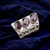 African Amethyst Gemstone 925 Sterling Silver Jewelry Handcrafted Ring For Women RR-20-3