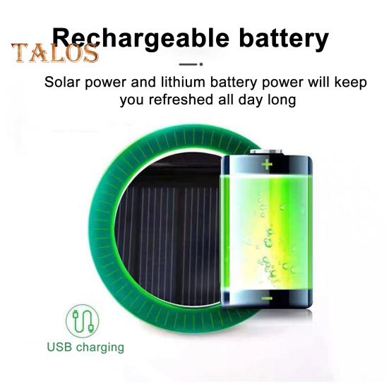 Wide Brim Sun Hat with 2 Solar Fan UV Protection Bucket Hat with Neck Flap And Face Guard 3 Speed Adjustable Fan Hat for Outdoor Fishing Camping