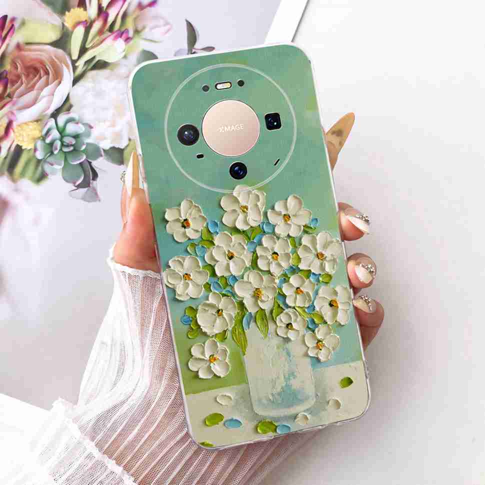 

For Huawei Mate 80 5G 2025 Case VYG-AL00 Soft Silicone Sweet Heart Painted Cover Case For Huawei Mate80 Mate 80 TPU Fundas Huawei Mate 80 5G