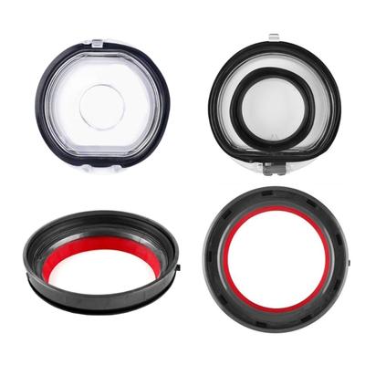 Bin Lid Cap Sealing Rings Cap Fit for V7 V10 V11 Robotic Vacuum Cleaner Dust Bin Bucket Bottom Cover Sweeper Accessories