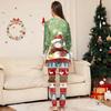 Family Matching Print Sets Pajamas Loungewear Outfits Family Matching Long Sleeve Tops+Pants Set