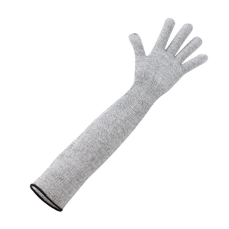 HPPE Level 5 Cut-Resistant Long Sleeve Arm Guards Gloves
