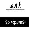 Sockpiens Men's Premium Short-Sleeve Sports Band Socks[7~9.5(US)6.5~9(UK)40~42.5(EU)] 8-Pair Set