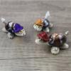 2Pcs Cute Cartoon Little Turtle Sea Shells Art Craft Natural Small Tortoise