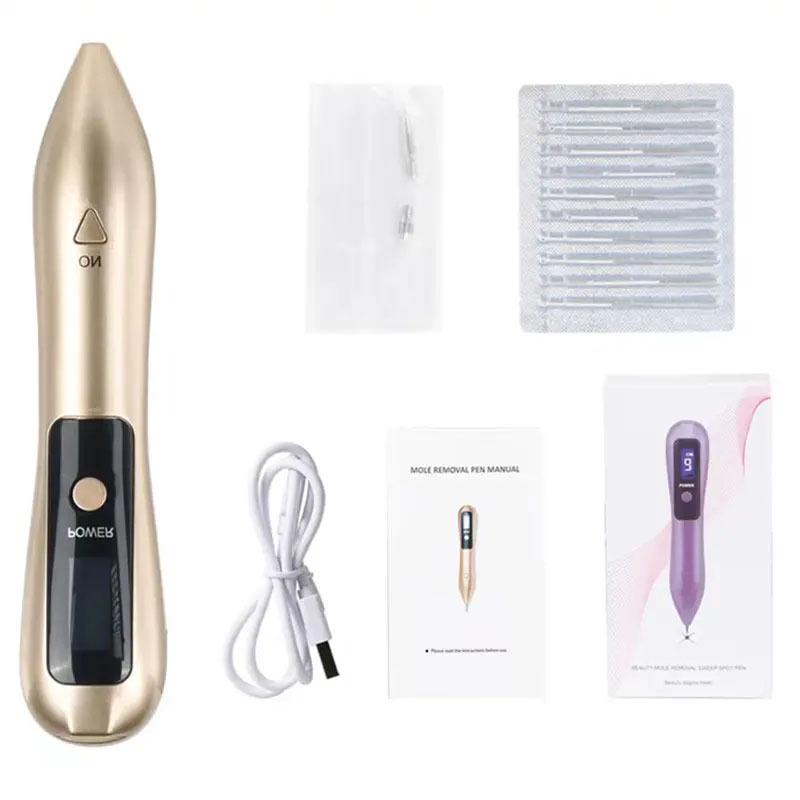 Portable Rechargeable Magic Blue Light Plasma Beauty Pen, 9 Levels