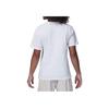 Jordan Graphic T-Shirt Digital Pattern Round Neck Short Sleeve Kids Tops White 45C990-001