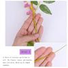 2M Garland Vine Silk Hanging Flower  Artificial Wisteria Flowers for Home Garden Outdoor Ceremony Wedding Arch Floral Decoration
