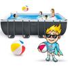 Frame Garden Pool 549 X 274 X 132 Cm 21-In-1 Intex 26356 + Free Scooter