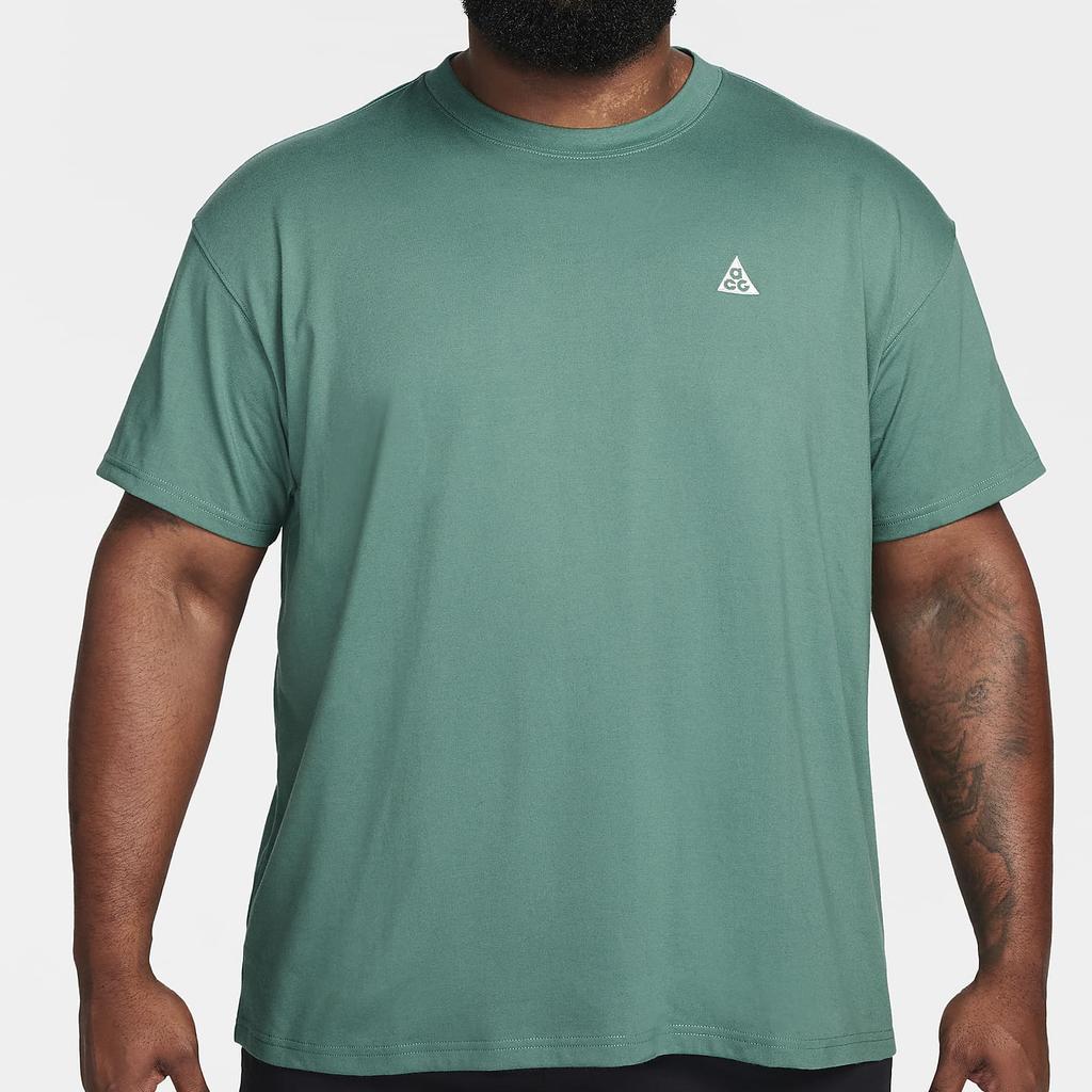 Nike T-shirt à manches courtes ample avec broderie de lettre ACG Col rond Hommes Hauts Bleu Foncé DJ3642-361
