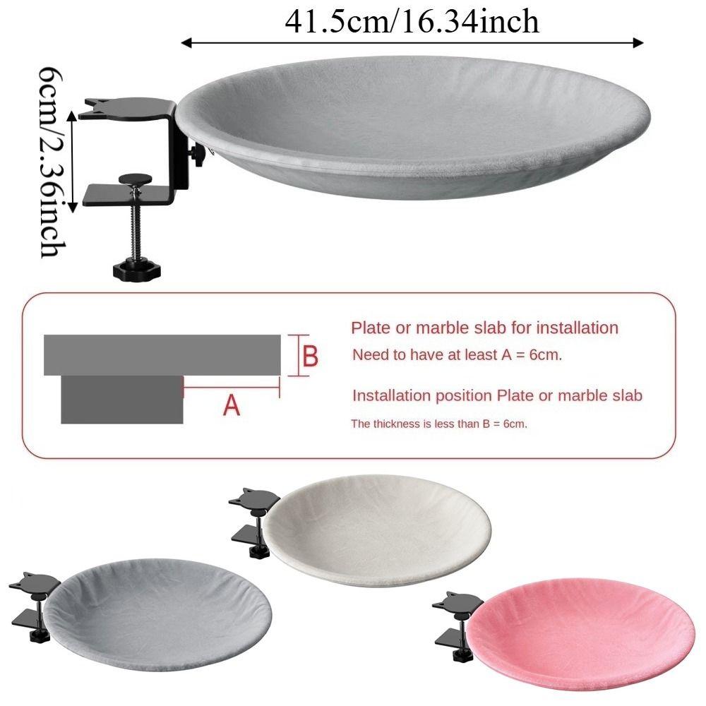 Removable Cover Cat Desk Bed Breathable Kitten Table Bed Universal Cat Perch Indoor Use