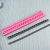 Silicone Cake Mold Chain Fondant Chocolate Cupcakes Mould Cookies Bakeware Molds DIY Heat Resistant Baking Kitchen Gadgets