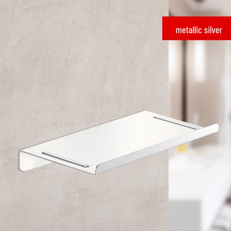 Wall-Mounted No-Punch Toilet Paper Holder & Pull-Out Tissue Box