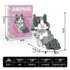 Cross-border Micro Building Blocks: Cute Cat & Dog Party Edition
