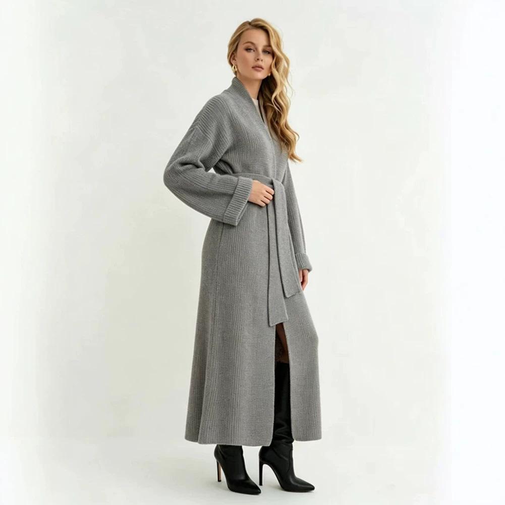 Sieviešu garie kardigani ar garām piedurknēm