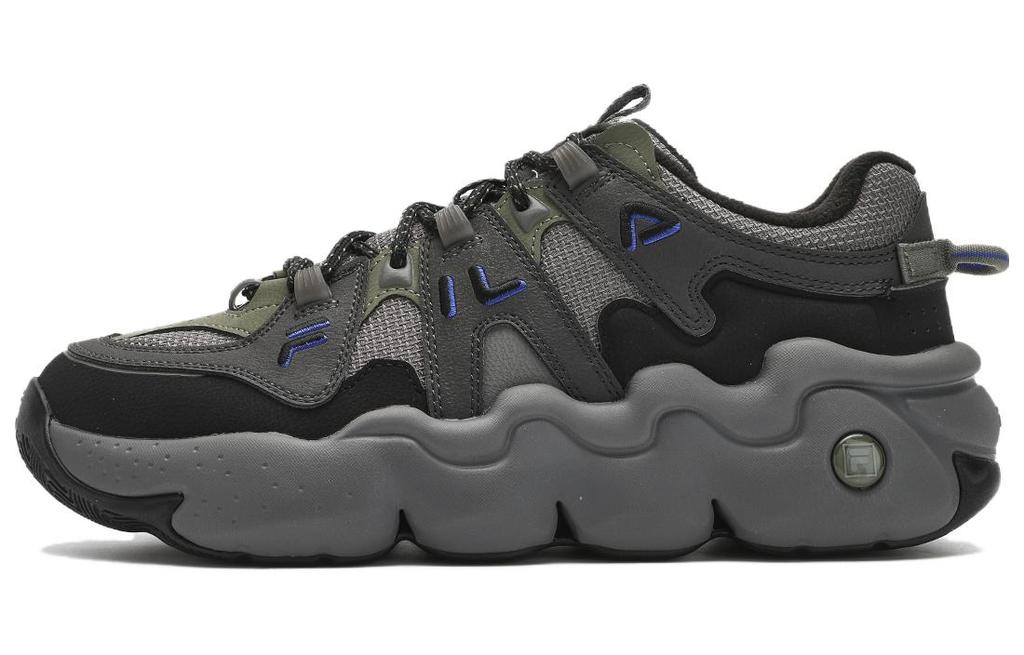 Men's Sneakers FILA Low top Running Shoes Men's Gray