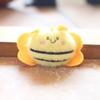 Plush Petite Bee Keychain Stuffed Animal Toy With Filling For Gift Childrens
