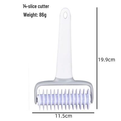 ZISIZ Multi-functional Pizza Dough Docker & Noodle Cutter