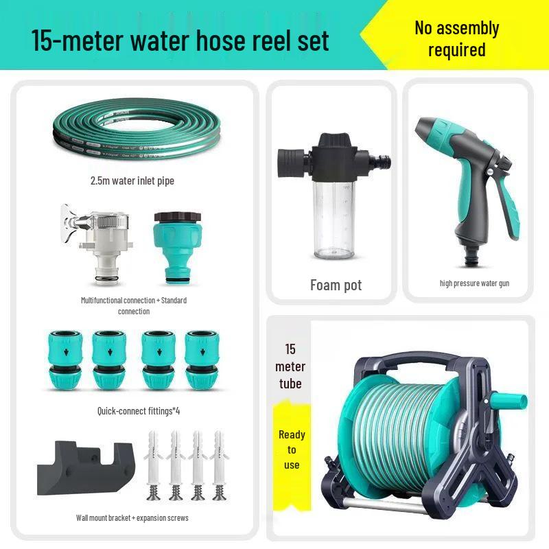 Pistola de água de alta pressão: Ferramenta versátil para lavagem de carros, limpeza de pisos e irrigação de jardins