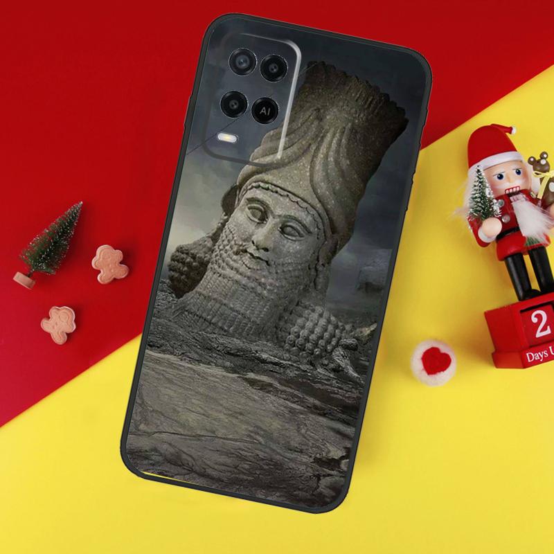 

Lamassu Assyrian Mesopotamian Case For Oppo A5 A6 Pro A15 A57 A17 A54 A74 A94 A76 A16 A96 A40 A60 A80 A18 A38 A58 A78 A98 OPPO A16