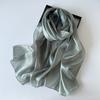 Sunscreen Chiffon Hijab Scarf Long Thin Large Shawl Sweet Smooth Silk Headscarf  Vacation